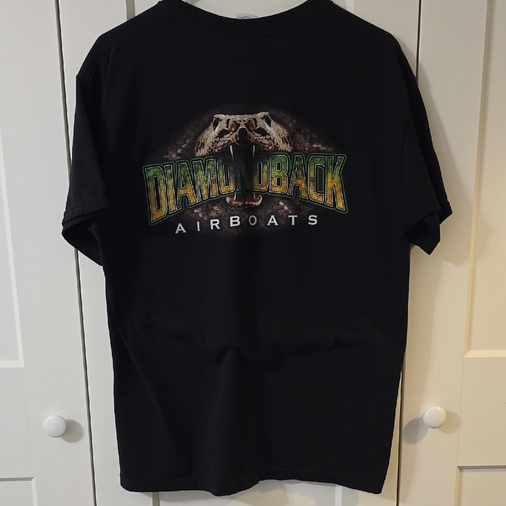 Diamondback Airboats Black Short Sleeve Tee